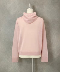 コットン100％シアーパーカー後（ピンク）