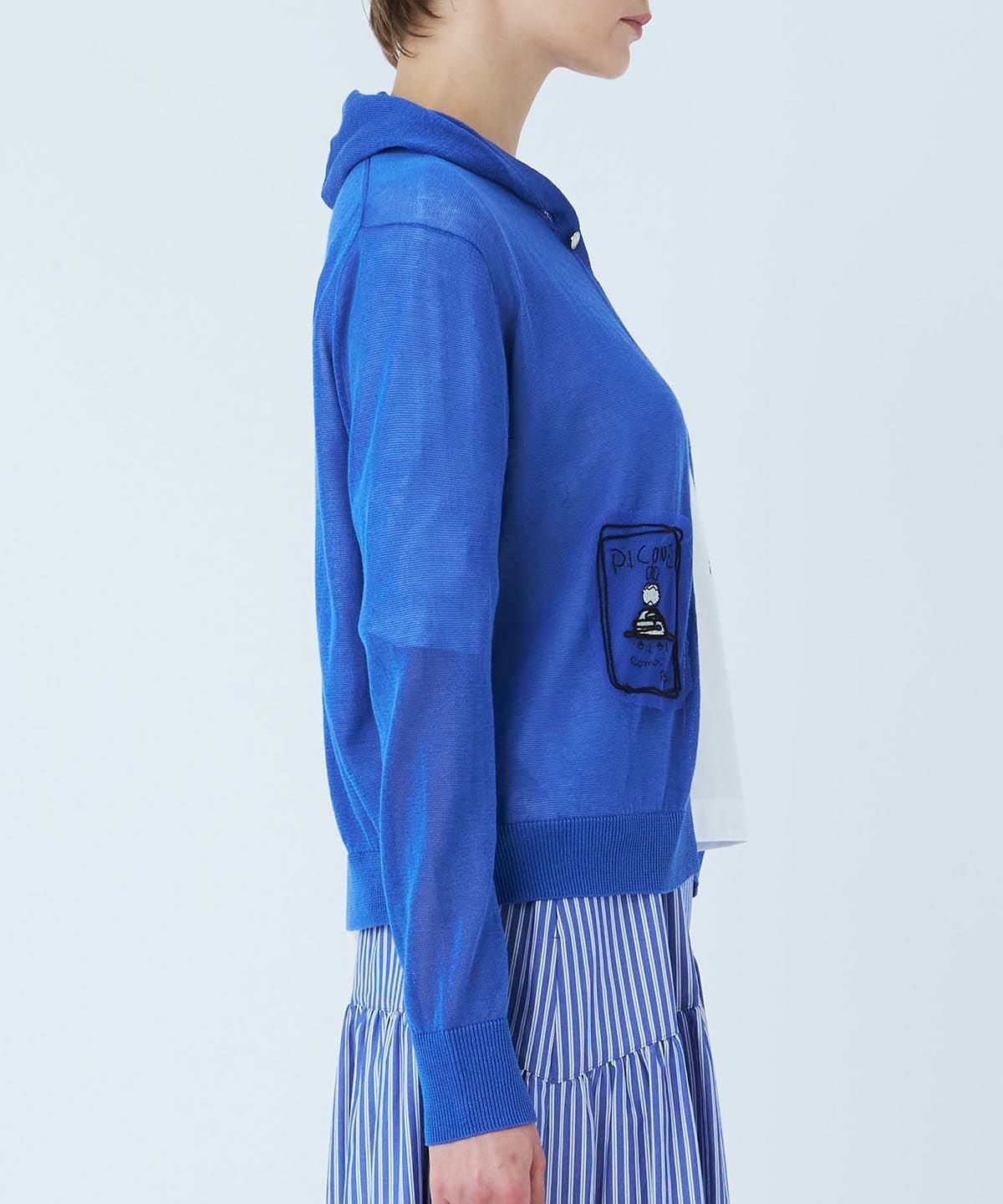 モデル着用画像（ブルー）