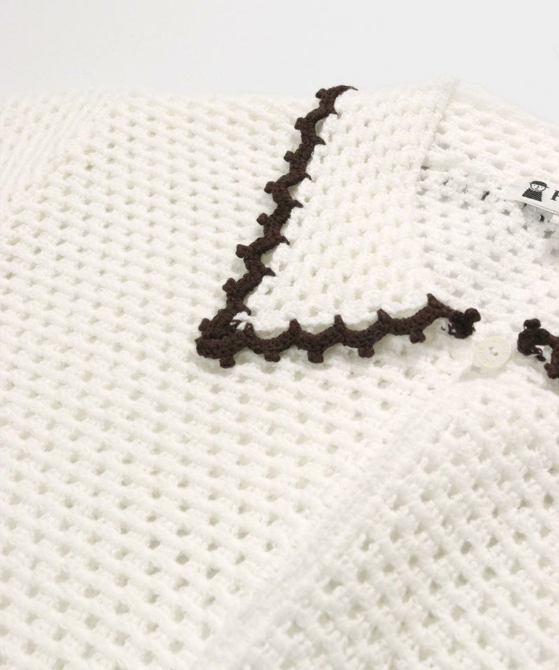 襟部分（ホワイト）