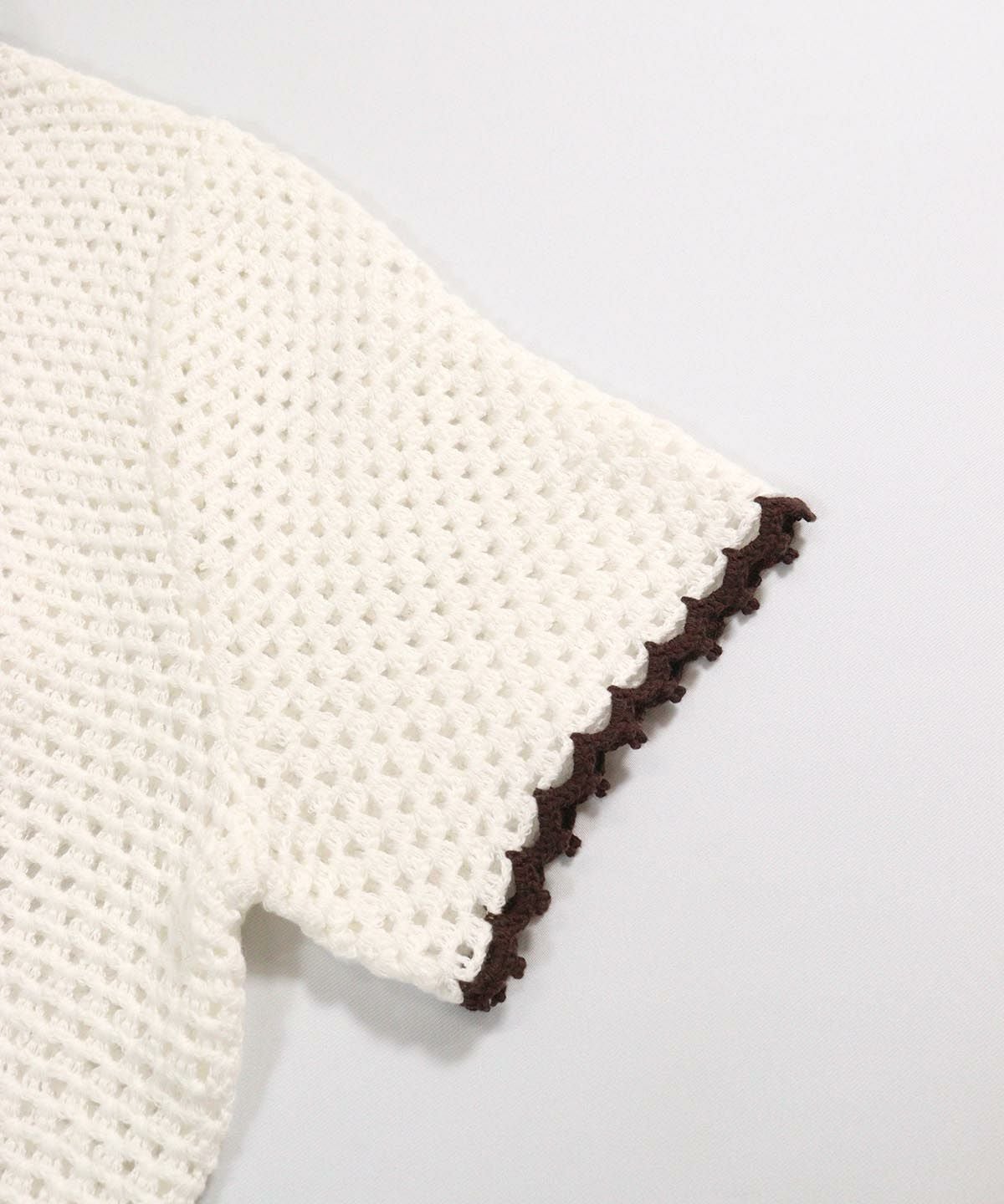 袖口部分（ホワイト）