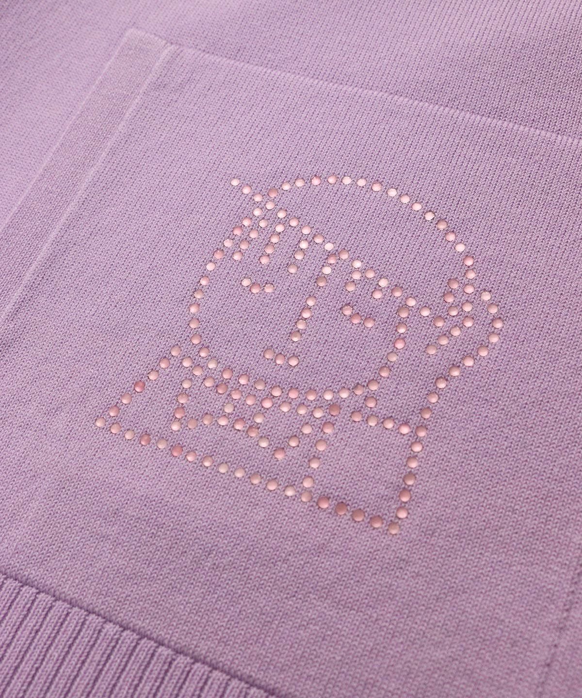 デザイン部分（ライトパープル）