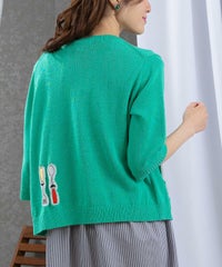 モデル着用画像(ライトグリーン)