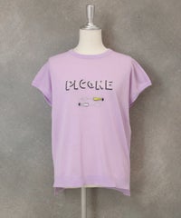 ショートスリーブプルオーバー（ライトパープル）