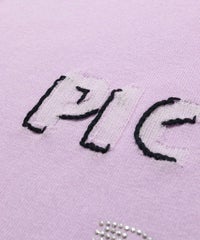 デザイン部分（ライトパープル）