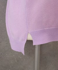 裾スリット部分（ライトパープル）