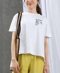 モデル着用（ホワイト）