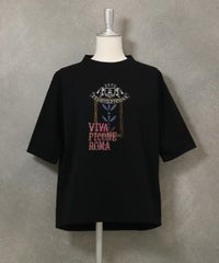 冷感UV刺繍プルオーバー(ブラック)