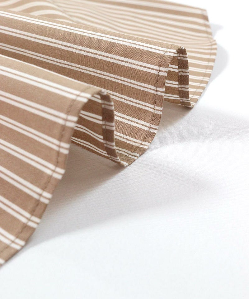 素材感（ホワイト×キャメル）