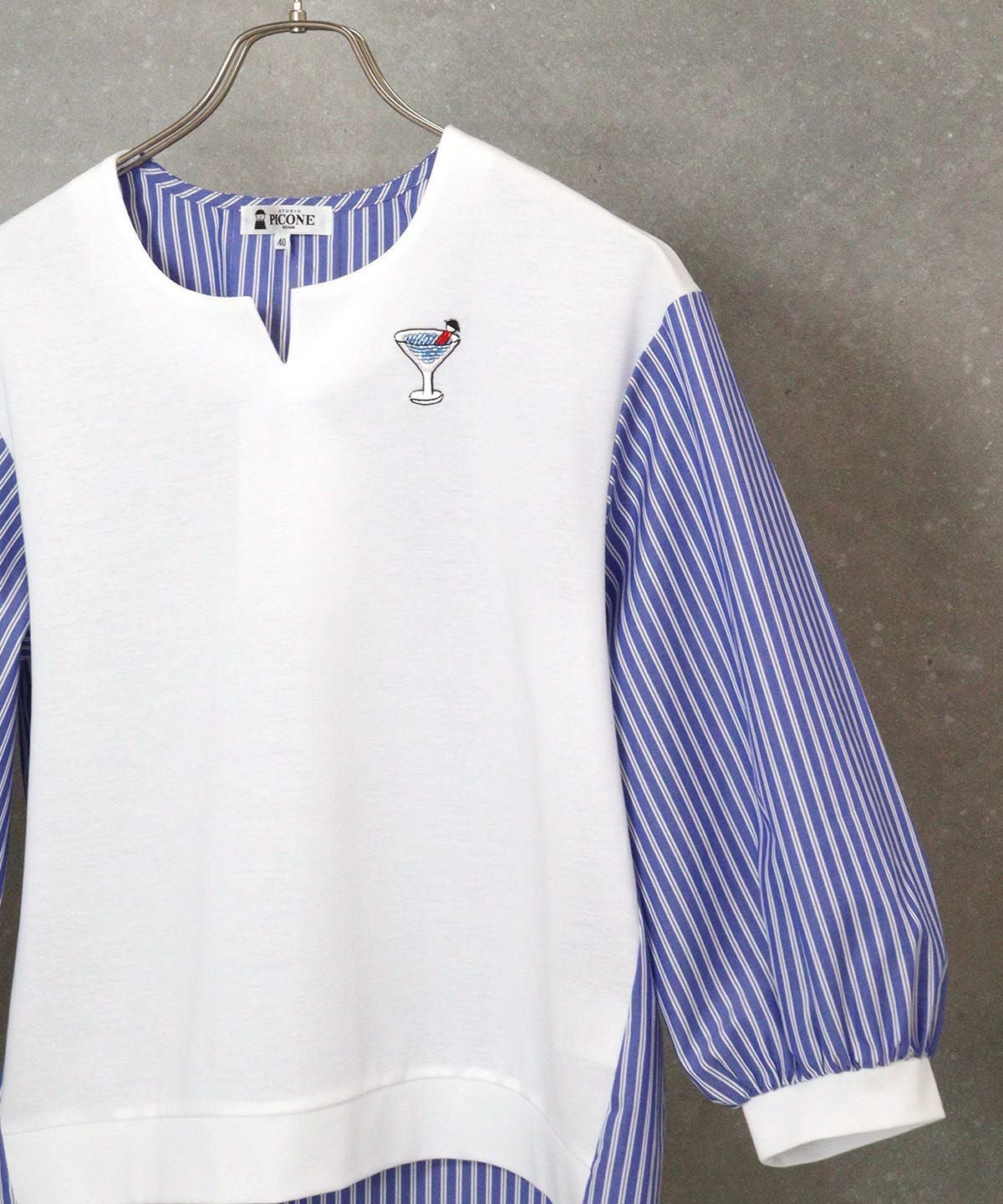 ホワイト×ブルー