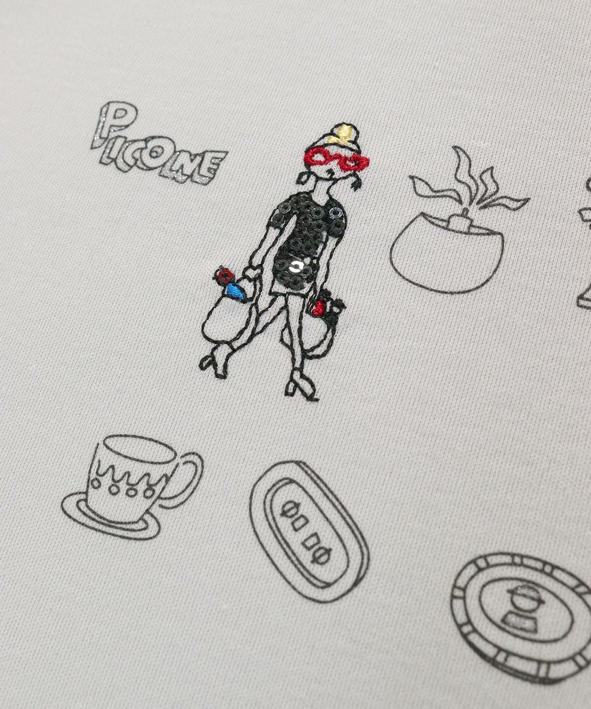 デザインアップ部分(ライトグレー)