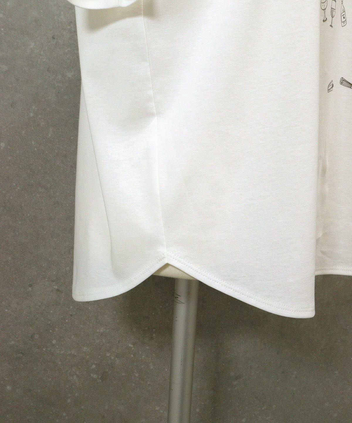 裾部分(ホワイト)