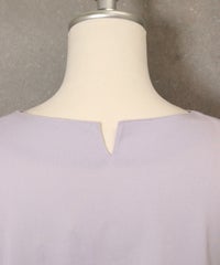 首元後部分(ライトパープル)