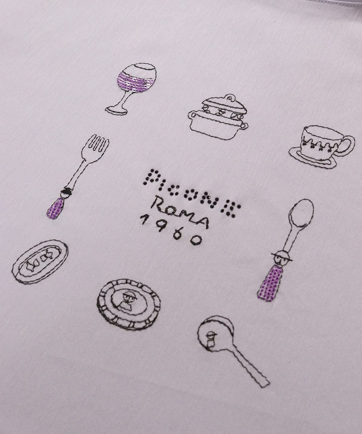 デザイン部分(ライトパープル)