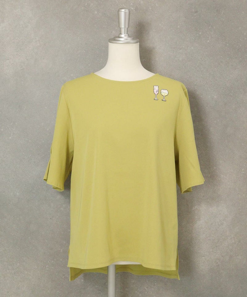 袖タックプルオーバー（イエロー）