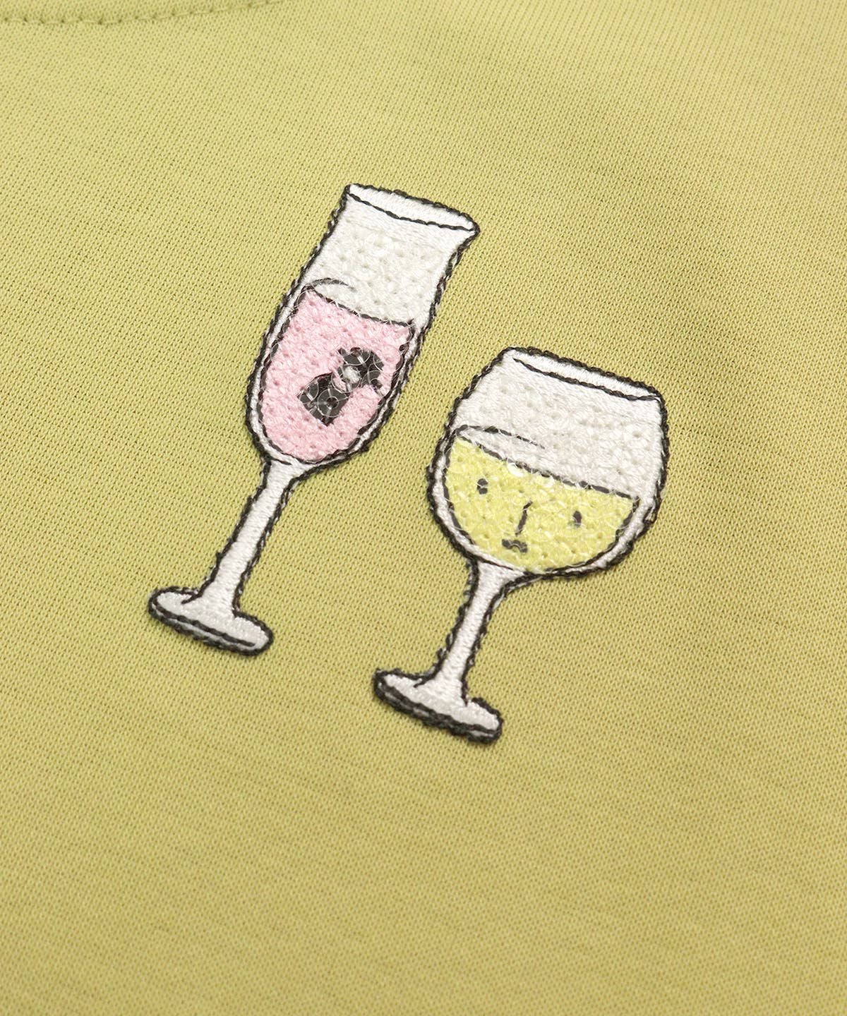 胸元デザイン（イエロー）