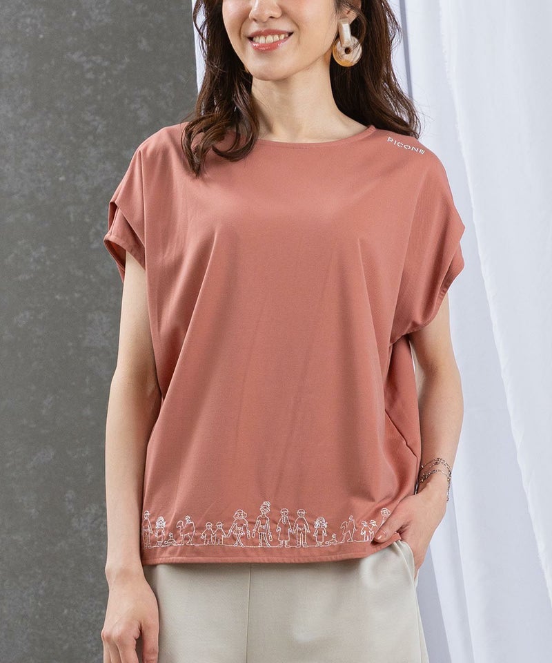 モデル着用画像(テラコッタ)