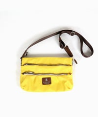 3ポケットショルダーバッグ（イエロー）