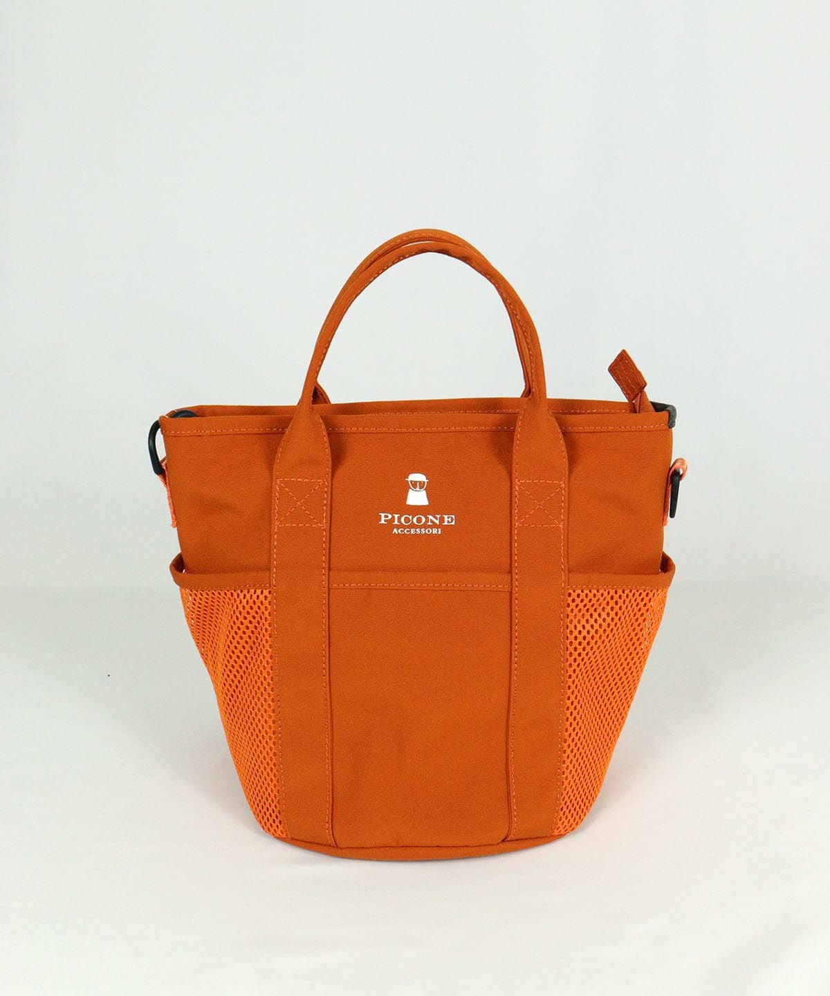サイドメッシュ２WAYバッグ（オレンジ）