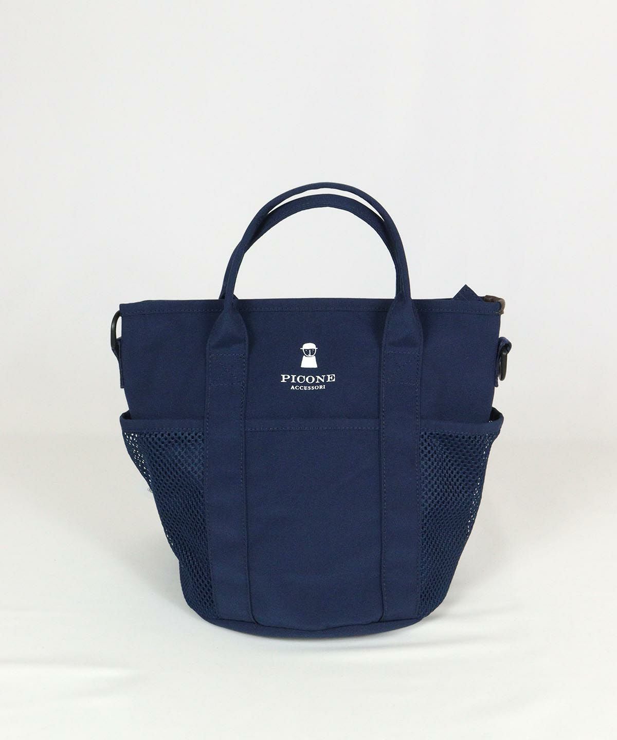 サイドメッシュ２WAYバッグ（ネイビー）