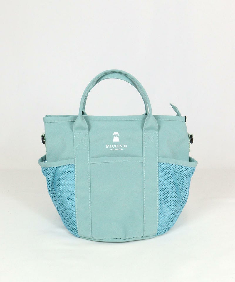 サイドメッシュ２WAYバッグ（ライトブルー）