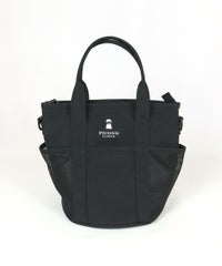 サイドメッシュ２WAYバッグ（ブラック）