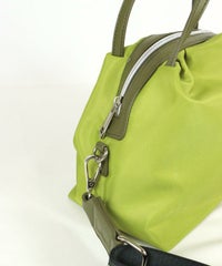 ファスナー部分（ライトグリーン）