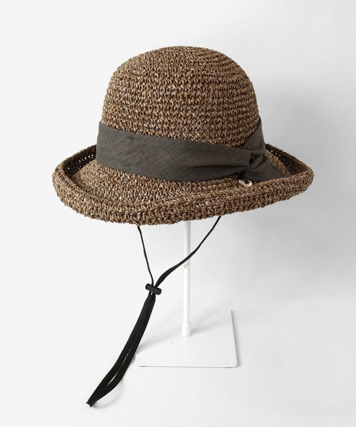 リボンペーパーハット（ブラウン）