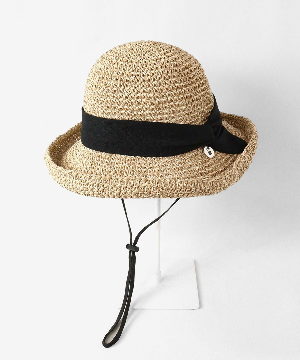 リボンペーパーハット（ベージュ）