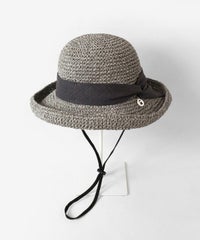 リボンペーパーハット（ライトグレー）