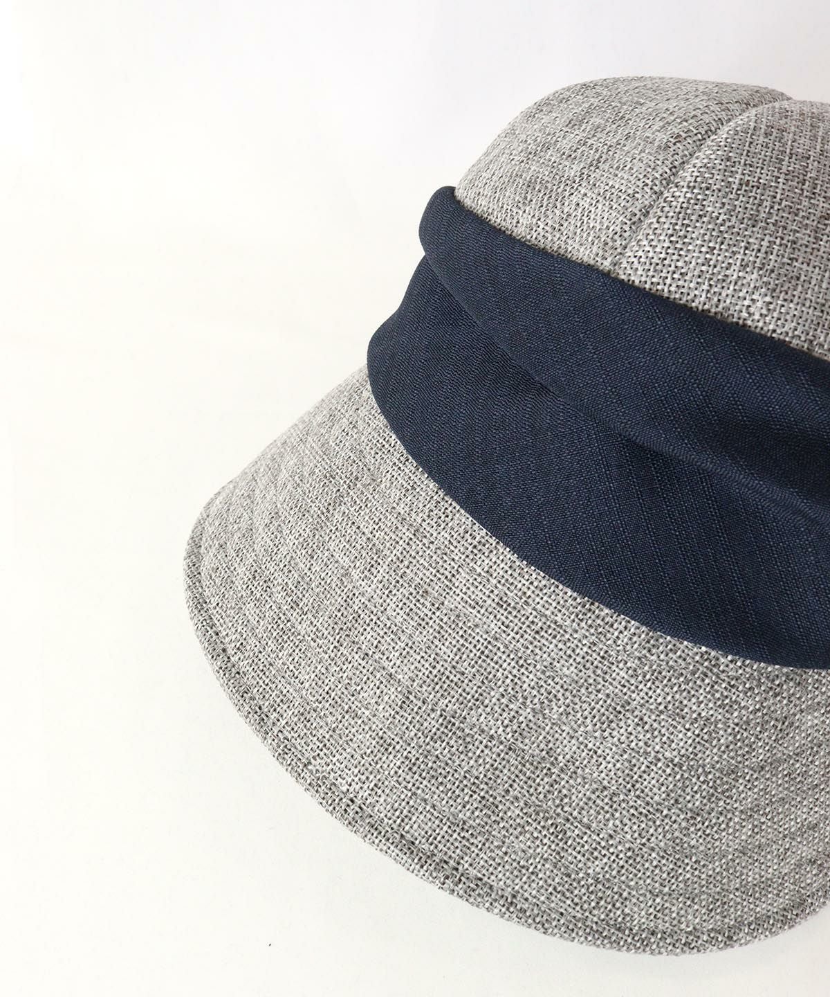 ツバ部分（ライトグレー）