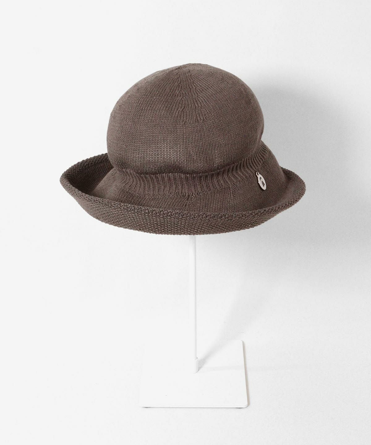 コットン混ボーラーハット（グレー）