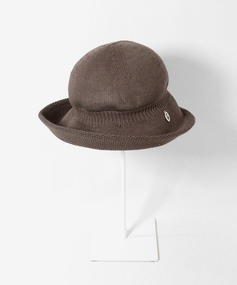 コットン混ボーラーハット（グレー）