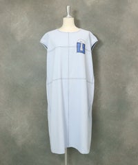 UV速乾ステッチワンピース（ライトブルー）