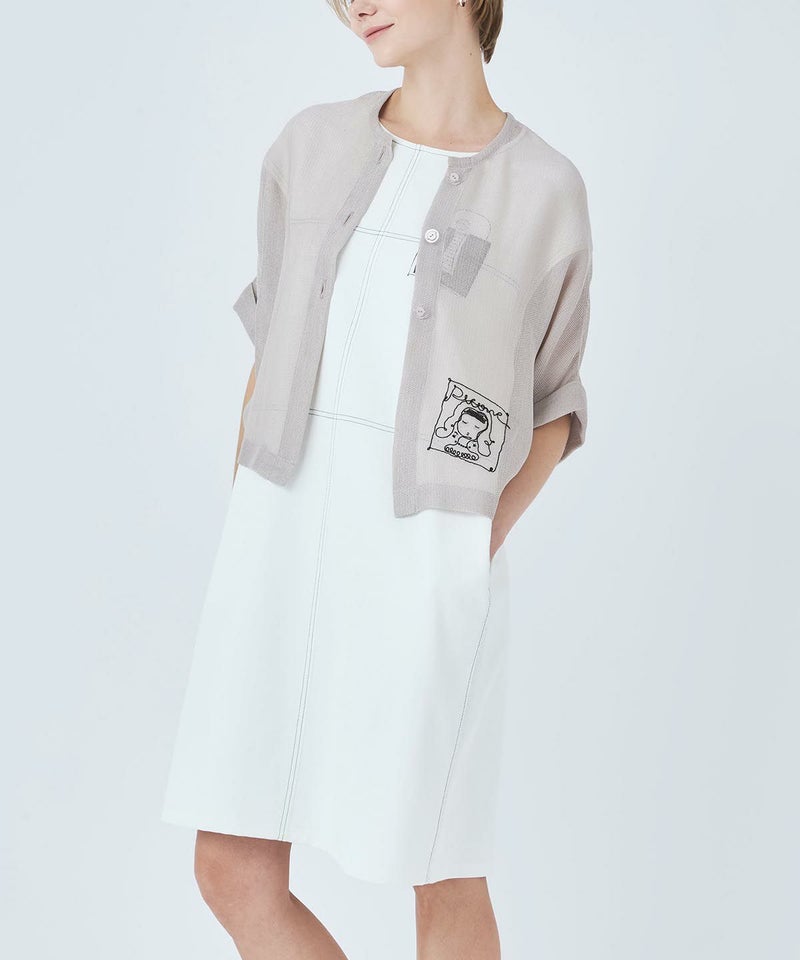 モデル着用画像（ホワイト）