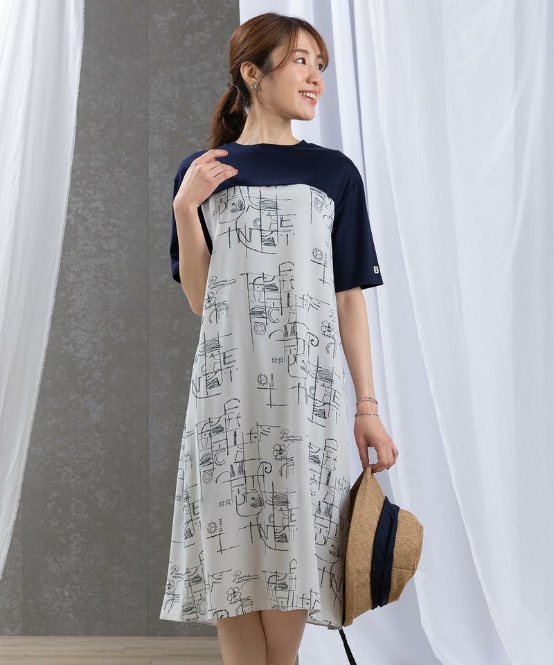 モデル着用画像（ライトグレー）