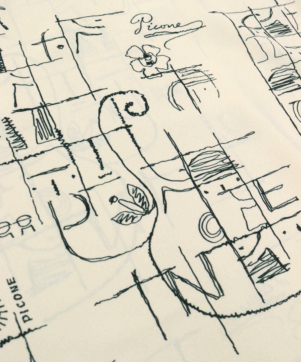 柄（ベージュ）