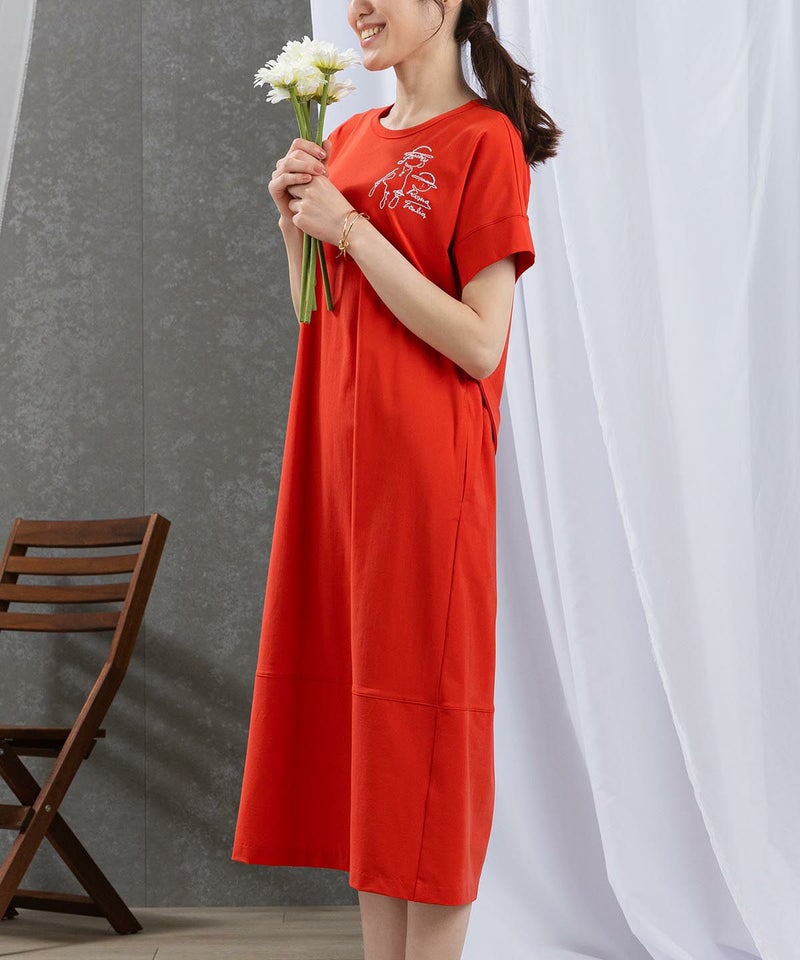 モデル着用画像(レッド)