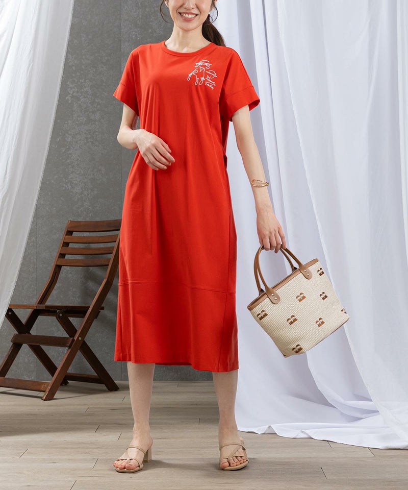 モデル着用画像(レッド)