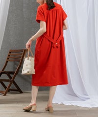 モデル着用画像（レッド）