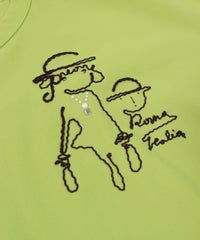 デザイン部分（ライトグリーン）