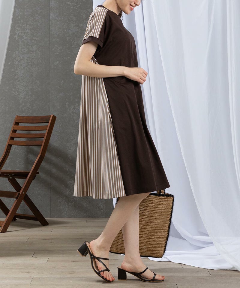 モデル着用(ブラウン)