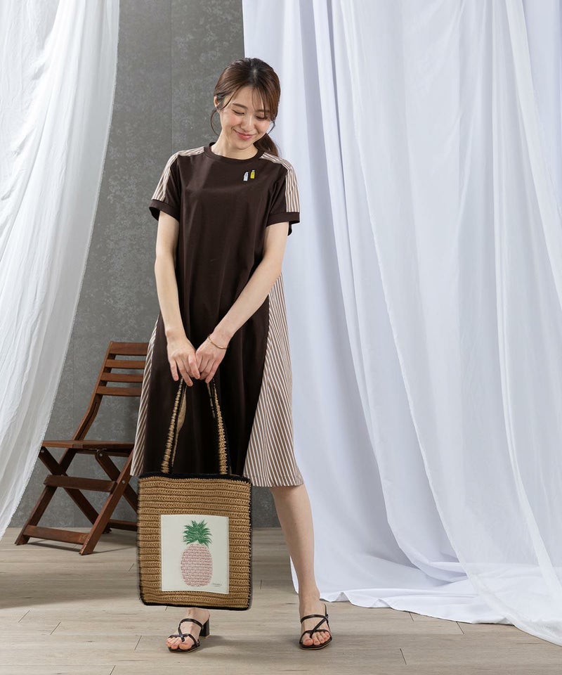 モデル着用画像（ブラウン）