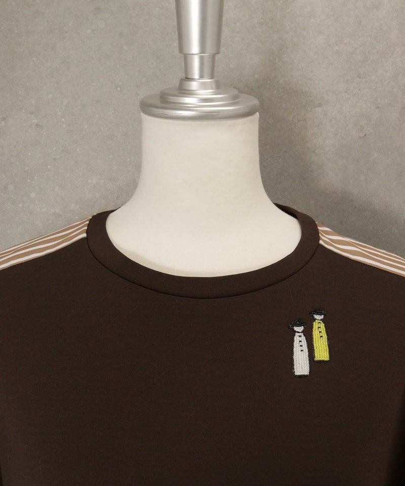 襟元（ブラウン）