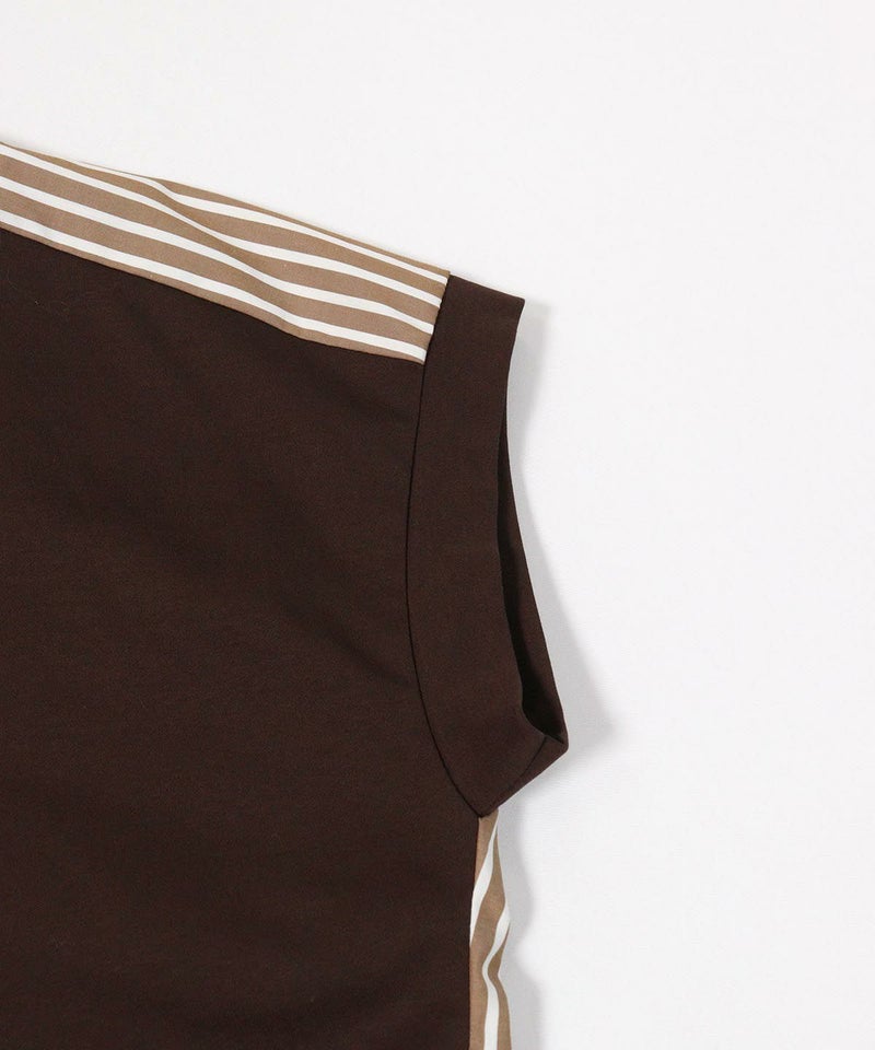 袖部分（ブラウン）