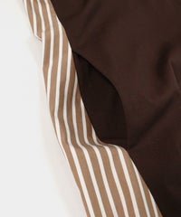 ポケット部分（ブラウン）