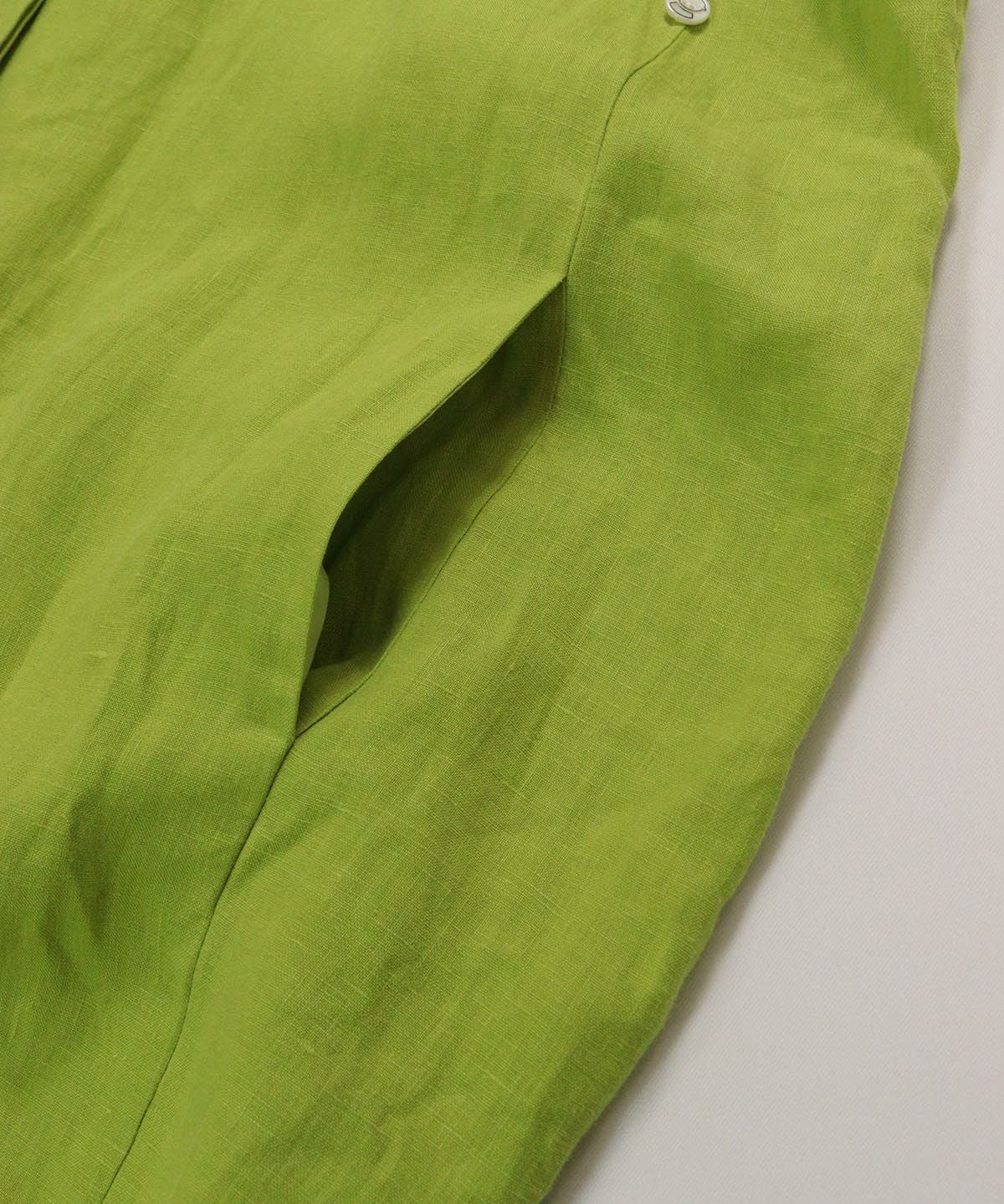 ポケット部分（ライトグリーン）