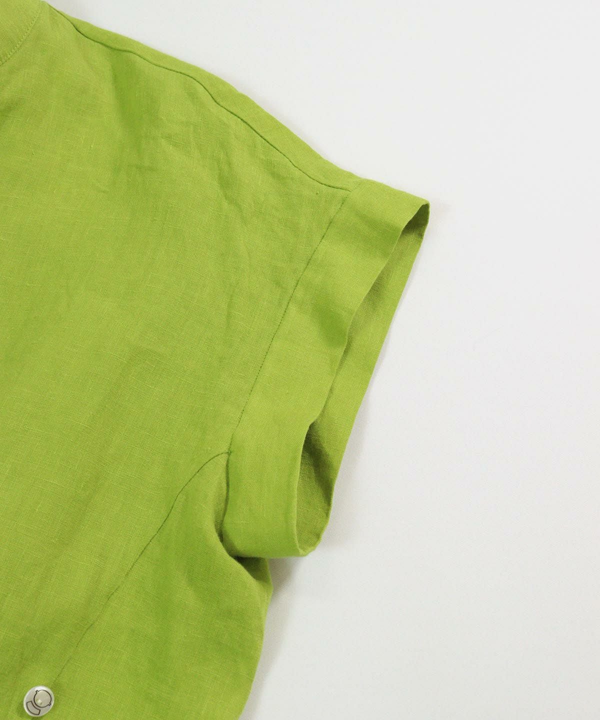 袖部分（ライトグリーン）