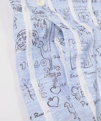 ポケット部分（ブルー）