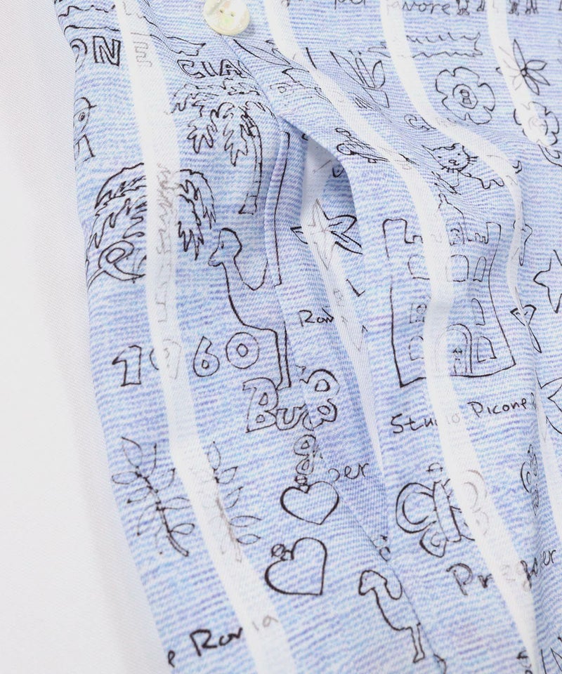 ポケット部分（ブルー）