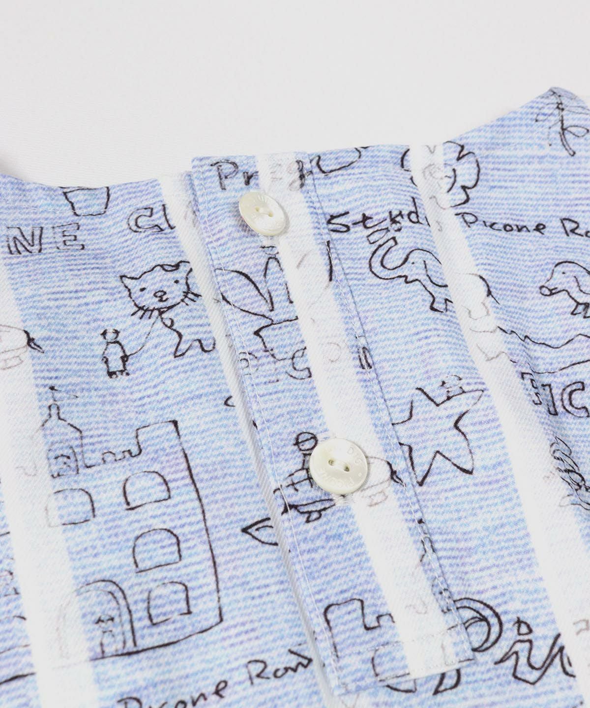 ボタン部分（ブルー）